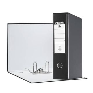 Registratore Eurofile G55 - dorso 8 cm - protocollo 23 x 33 cm - nero - Esselte