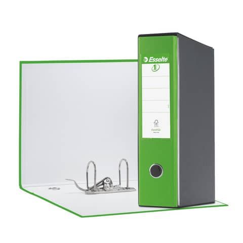 Registratore Eurofile G55 - dorso 8 cm - protocollo 23 x 33 cm - verde vivida -…