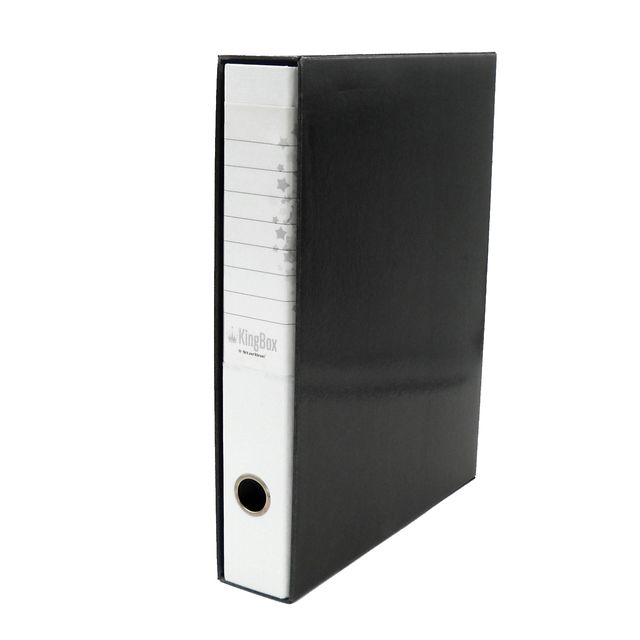 Registratore Kingbox - dorso 5 cm - protocollo 23 x 33 cm - bianco - Starline