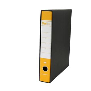 Registratore Starbox sfuso - dorso 5 cm - protocollo 23 x 33 cm - giallo - Star…
