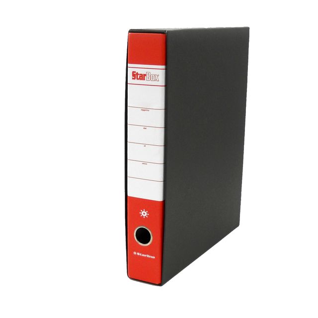 Registratore Starbox sfuso - dorso 5 cm - protocollo 23 x 33 cm - rosso - Starl…