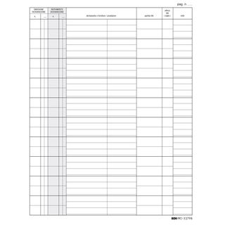 Registro dichiarazione esportatori - 31 x 24cm - 100 fogli - Edipro