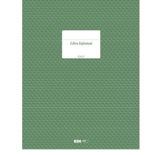 Registro infortuni - 31 x 24,5cm - 15 pagine - Edipro