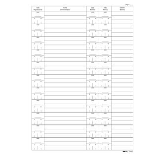 Registro nomina/revoca amministratore - 297 x 210mm - 16 fogli - Edipro