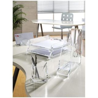 Rexel Nimbus - Tazza per matite - trasparente