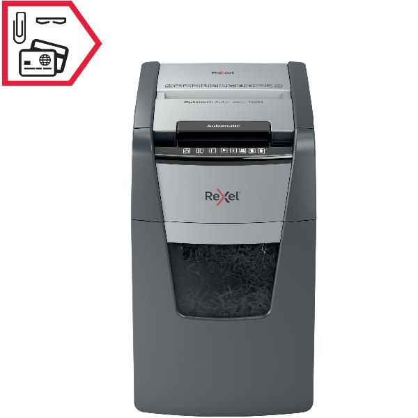 Rexel Optimum AutoFeed+ 150M - Distruggidocumenti - Micro-Cut - 2 x 15 mm - P-5