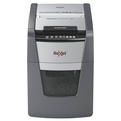 Rexel Optimum AutoFeed+ 90X - Distruggidocumenti - taglio incrociato - 4 x 28 m…