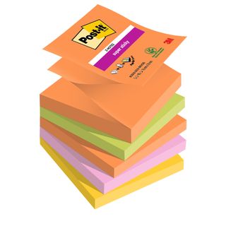 Ricariche di foglietti Post-it® Super Sticky Z-Notes Boost - conf. 5 blocchetti…