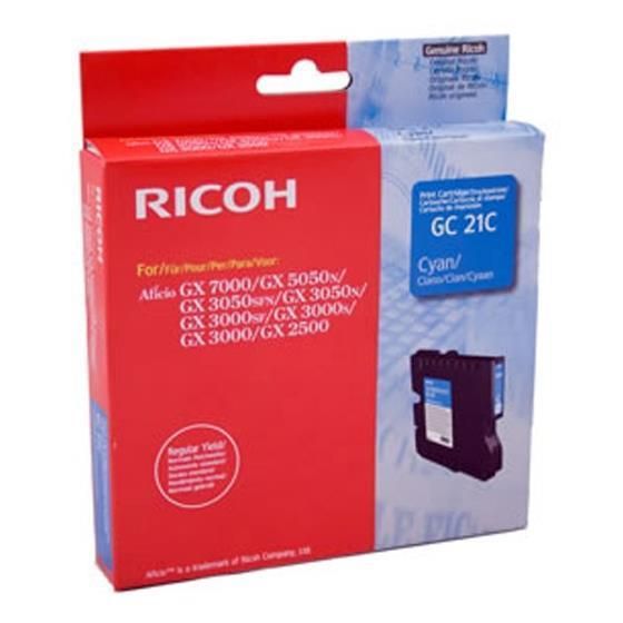 Ricoh GC 21C - Ciano - originale - cartuccia d'inchiostro - per Ricoh Aficio GX…