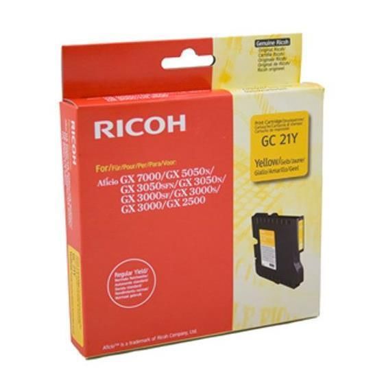 Ricoh GC 21Y - Giallo - originale - cartuccia d'inchiostro - per Ricoh Aficio G…