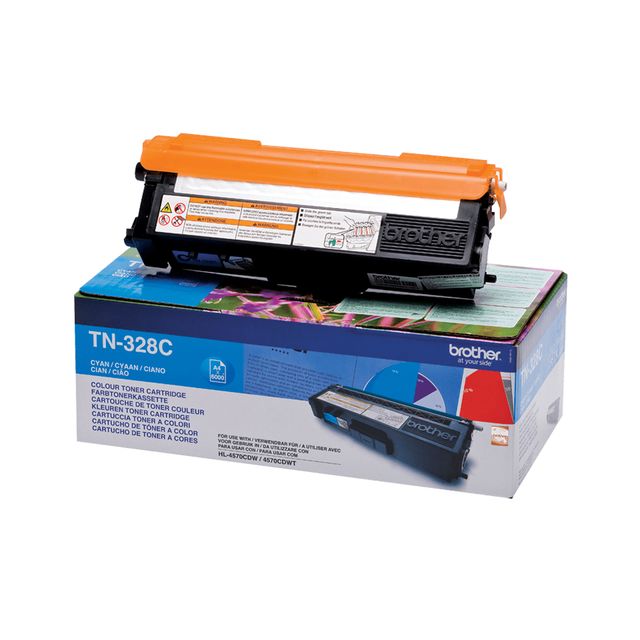 Brother - Toner - Ciano -TN328C - 6000 pag