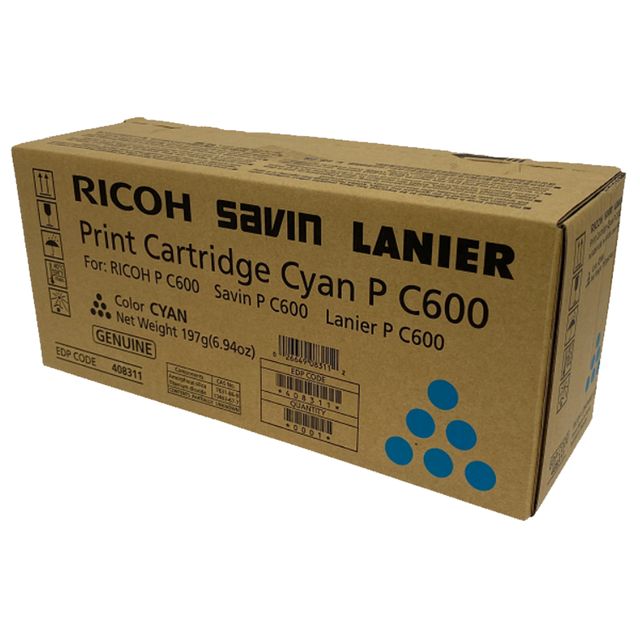 Ricoh Ricoh Toner Ciano per P C600_12.000 pag