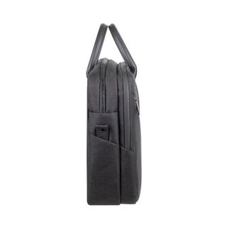 Rivacase Borsa ECO per Laptop 15,6' con cinghia trolley Nero