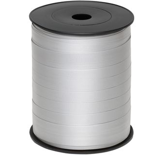 Rocca di nastro liscio 6800 - 9,5mmx250mt - argento 04 - Brizzolari