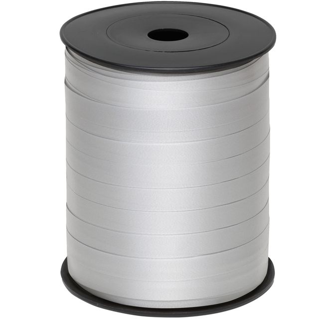 Rocca di nastro liscio 6800 - 9,5mmx250mt - argento 04 - Brizzolari