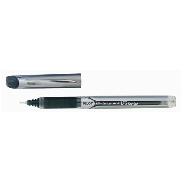 Roller Hi Tecpoint V5 Grip - punta 0,5mm - nero - Pilot