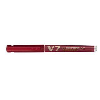 Roller Hi Tecpoint V7 ricaricabile Begreen con cappuccio - punta 0,70mm - rosso…