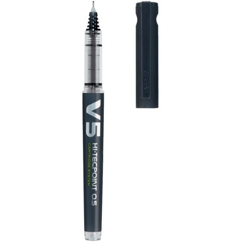 Roller Hi Tecpointt V5 ricaricabile Begreen con cappuccio - punta 0,50mm - nero…