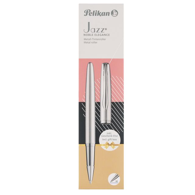 Roller Jazz Noble Elegance - punta M - silver - Pelikan