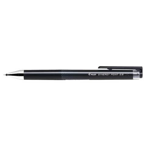 Roller Synergy Point - a scatto - punta 0,5 mm - nero - Pilot