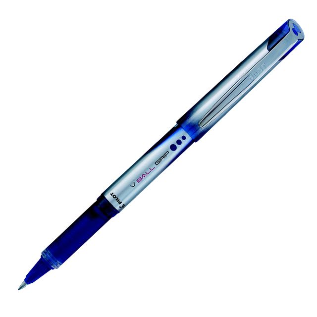 Roller V Ball Grip - punta 0,7mm - blu - Pilot