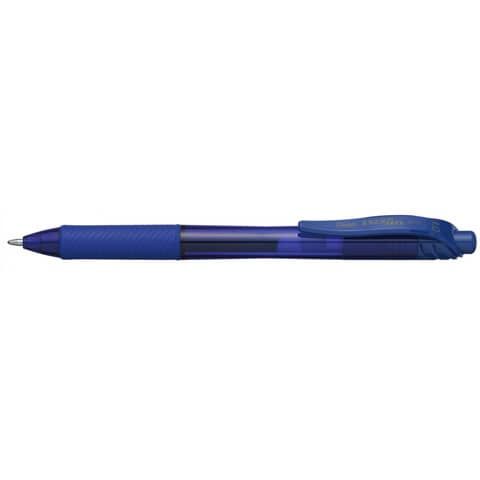 Roller a scatto Energel X Click BL110 - punta 1,0mm - blu - Pentel