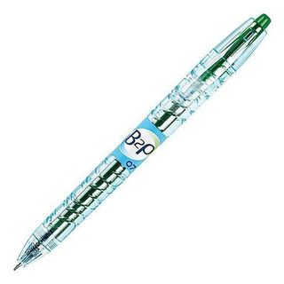 Roller gel a scatto B2P Begreen - punta 0,7 mm - verde - Pilot