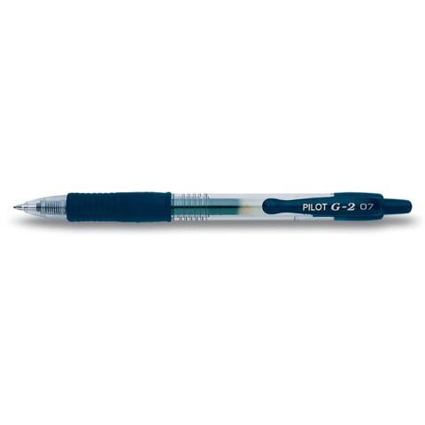 Roller gel a scatto G-2+ - punta 0,7mm - blu scuro - Pilot
