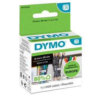 Rotolo 1000 etichette LW 13530 - 13 x 25 mm - carta - multiuso - removibile - b…