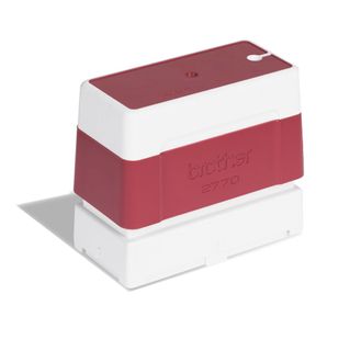 Brother 2770 - Timbro - preinchiostrato - rosso - testo personalizzabile - 27 x…