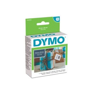 Rotolo 750 etichette LW S0929120 - 25 x 25 mm - carta - multiuso - removibile -…