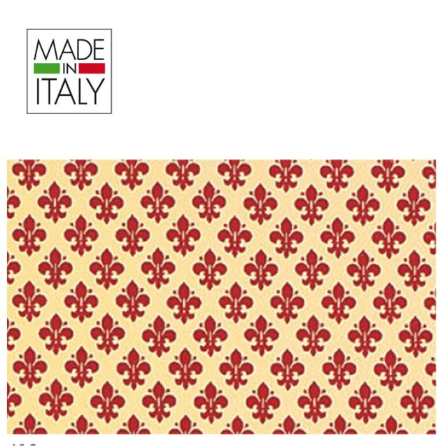 Rotolo Cartarivesto Rex Taco - lavabile - adesivo - 49 x 300 cm - giglio rosso …