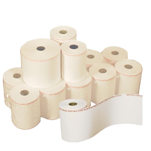 Rotolo per POS e carta di credito - 57 mm x 20 m - 53 gr - diametro esterno 64 …