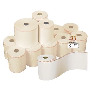 Rotolo per bilancia - 57,5 mm x 30 m - 55 gr - diametro esterno 50 mm - anima 1…