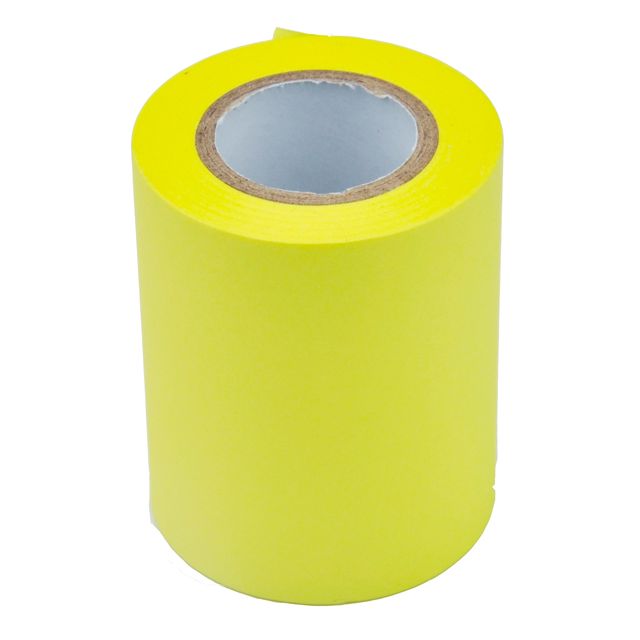 Rotolo ricarica carta autoadesiva - giallo neon - 59mm x 10mt - per Memoidea Ta…