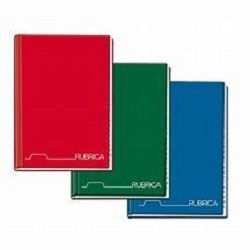 Rubrica cartonato - 1 rigo - A4 - 96 fogli - Blasetti
