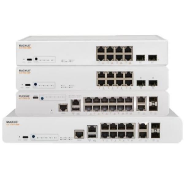 Ruckus ICX 7150-C12P - Switch - L3 - gestito - 12 x 10/100/1000 (PoE+) + 2 x 10…