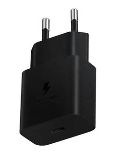 SAMSUNG CHARGER 15W TYPEC BLACK CON CAVO