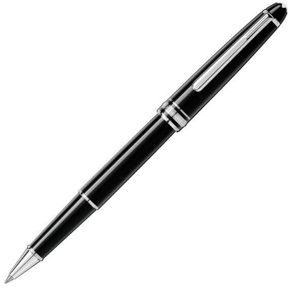 SCRITTURA E CORREZIONE - MONTBLANC MEISTERSTUCK PENNA ROLLER FINITURA PLATINO C…