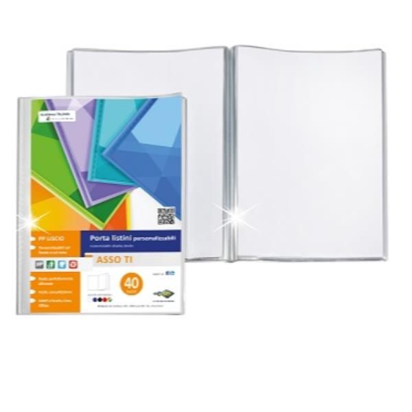 SEI - Porta listini - 30 compartimenti - per 220 x 300 mm - trasparente