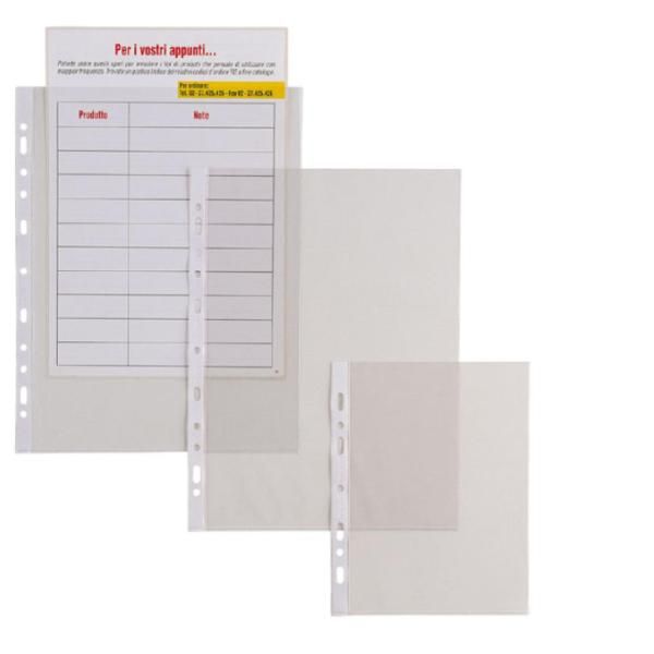 SEI ERCOLE - Busta trasparente - per A5, 150 x 210 mm - trasparente (pacchetto …
