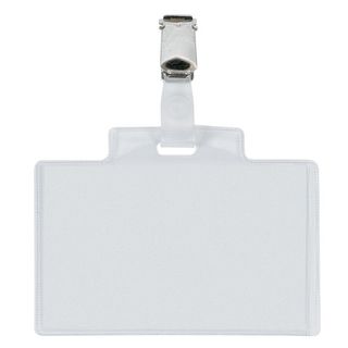 SEI PASS 3 E C.R. - Badge per il nome - per 60 x 95 mm - clip - trasparente (pa…