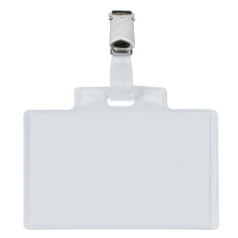 SEI PASS 3 E C.R. - Badge per il nome - per 60 x 95 mm - clip - trasparente (pa…