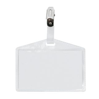 SEI PASS 3 P - Porta badge - per 95 x 60 mm - clip (pacchetto di 10)
