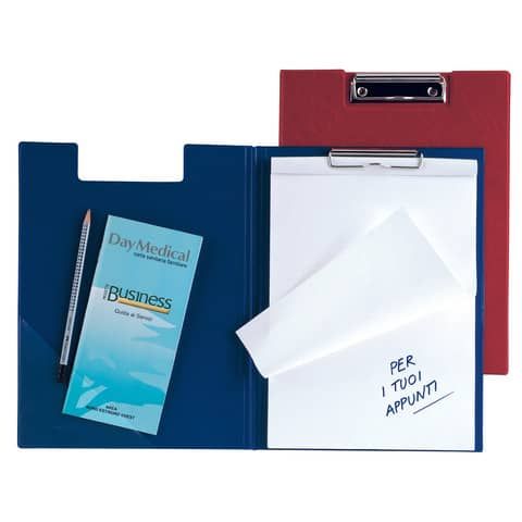 SEI Superblock D - Cartellina con molla - per A4 - blu (pacchetto di 15)