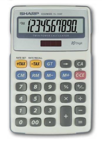 SHARP CALCOLATRICE - EL-334F