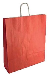 SHOPPER SEALING TINTA UNITA ROSSO
