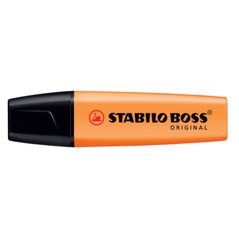 STABILO BOSS ORIGINAL - Evidenziatore - arancione fluorescente - inchiostro bas…