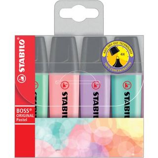 STABILO BOSS ORIGINAL - Evidenziatore - rosa timidezza, tocco di turchese, acce…