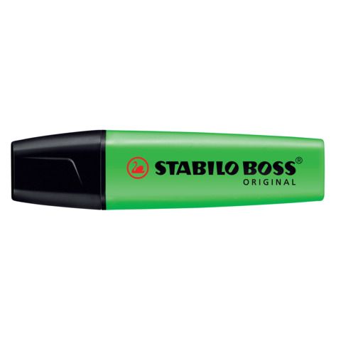 STABILO BOSS ORIGINAL - Evidenziatore - verde fluorescente - inchiostro base ac…